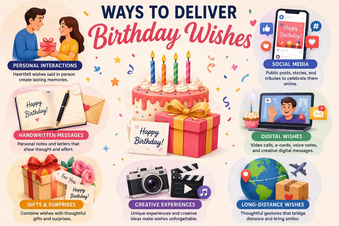 100+ Ways to Deliver Birthday Wishes