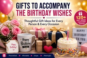 Gifts to Accompany the Birthday Wishes