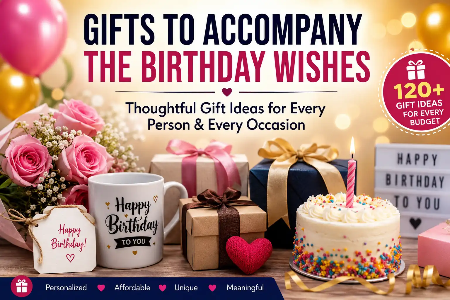 Gifts to Accompany the Birthday Wishes