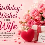 birthday wishes for a wife